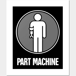 Machine - Amputated Missing Arm Amputee Posters and Art